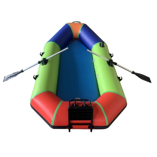 2.4m Extra-Thick PVC Inflatable Kayak with Drop Stitch Floor - Image 7