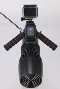 UnderWater scooter with ergonomic design and waterproof body