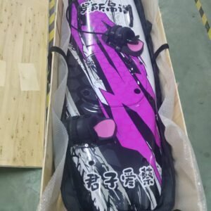 Gas surfboard engine compartment with premium stainless steel parts